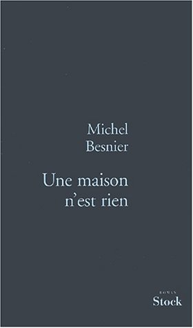 couverture de : Une maison n'est rien