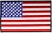 Produktbild Applikation Aufbügler Patches Stick Emblem Aufnäher Abzeichen ,,American Flag-Flecken mit schwarzen Rändern - 5x3 Zoll,,