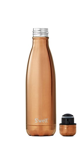 S’well Große metallic Flasche Rosé-gold - 2