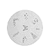 MagiDeal Nail Art Stamper Scraper Stencil Image Template Plate DIY Tools Set of 12