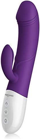 Luxury Rechargeable Vibrating Magic Wand | Lifelike Body Massager with 8 Functions, Massage and Relax Muscles, Two Motors, Safe Silicone, Silent & 100% Waterproof