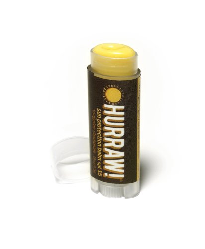 Hurraw Sun Protection Lip Balm 4.3g, Tangerine Chamomile (4.3g, Tangerine Chamomile)