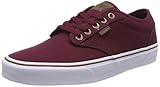  Vans Herren Atwood Canvas Sneaker, Rot ((Oz C/Yellow) Port Royale/White VEA), 45 EU