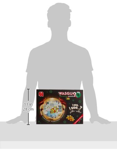 Wasgij 1000 Piece Chrsitmas 9 A Bright Christmas Night Jigsaw Puzzle