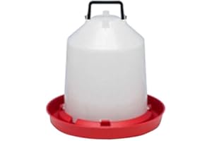 CONTRO FRATELLI Abbeveratoio Controfratelli per polli in plastica con impugnatura lt.10,0 [CONTROFRATEL]