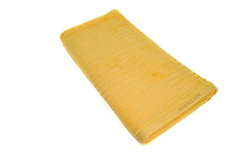 Preisvergleich Produktbild Schiesser 101052 Struktur Saunatuch, 70 x 180 cm, gelb