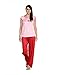 Klamotten Pink and Red Cotton Nightsuit RS.276.00