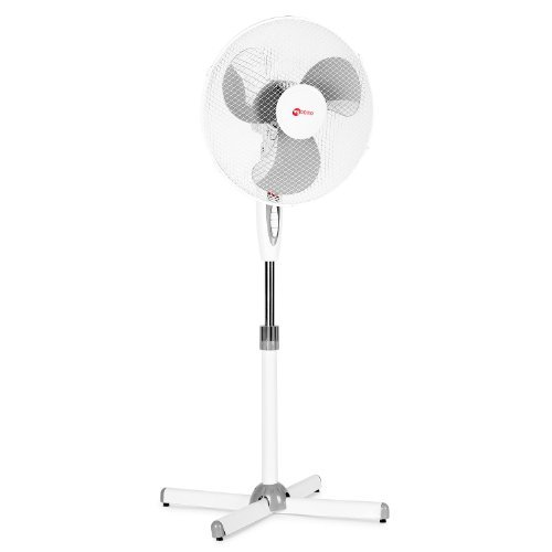 DOMO FS40D Standventilator mit einschaltbarem Nachtlicht und Oszillation Ventilator