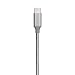 Produktbild Onite Geflochtene dauerhafte USB-Typ C bis C Neue MacBook Pro Ladekabel, zertifiziert Max bis 4.6A 87W 2M (Gray)