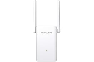 Mercusys ME80X | Wzmacniacz Zasięgu Wi-Fi 6 AX3000 Dual-Band | 2402 Mb/s (5 GHz) + 574 Mb/s (2,4 GHz) | Kompatybilny z EasyMesh | Port Gigabit Ethernet | Tryb Punktu Dostępowego
