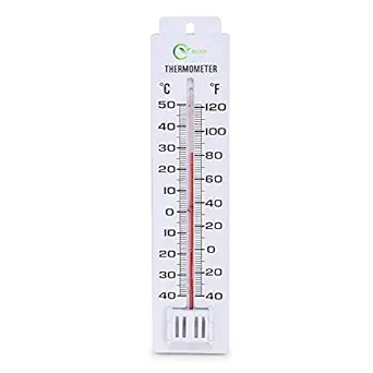 RCSP room thermometer for home wall mounting made in india white