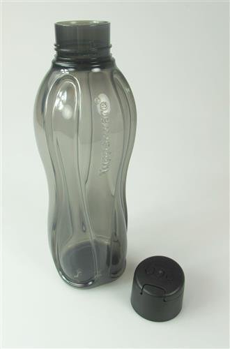 TUPPERWARE To Go Eco 1,0L schwarz C138 Trinkflasche EcoEasy Flasche Ökoflasche - 7