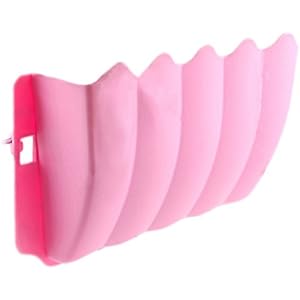 1X Toruiwa Haustier Gras Feeder Dispenser Kunststoff Gras Rahmen für Kaninchen Chinchilla Meerschweinchen Kleine Tiere Farbe Zufällig