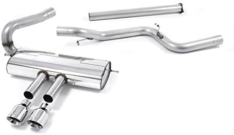 Milltek SSXFD093 2012 Focus Mk3 ST 2.0-litre EcoBoost Estate/Sedan/Limosine GT100 Cat-back Non-resonated Polished