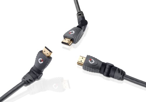 Oehlbach Flex Magic HDMI Kabel | UltraHD 4K 3D HDR | 18 Gbits FullHD 2160p | 2.0 2.0a 2.0b 1.4a kompatibel | grau 1.70 m - 2