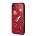 Produktbild GUHCPXACLSRE Guess Handyhülle Iconic TPU Case Rot for iPhone X
