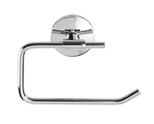 Wenko 22171100 Kuba Toilettenpapierrollenhalter ohne Deckel, Zinkdruckguss, chrom, 4 x 13,5 x 9,5 cm - 2