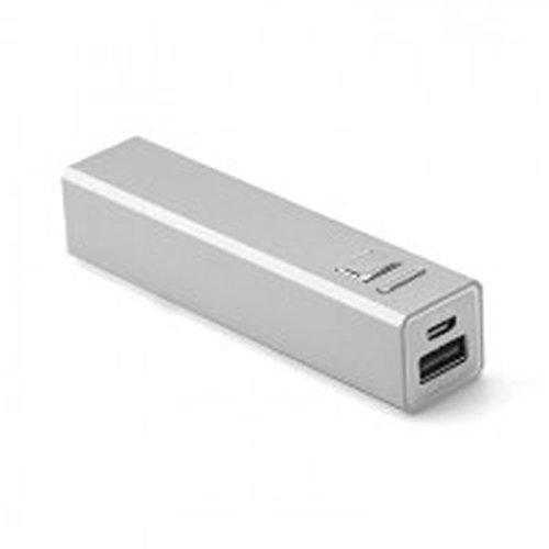 Preisvergleich Produktbild Speelgoed ERG P 2600SL - Ergenic Powerbank 2600 Mah, Schreibwaren, Silber