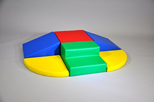 IGLU Brand Soft Play Equipment, XL Soft Play Shapes, Activity Toys, Soft Play - 6 Shape Set