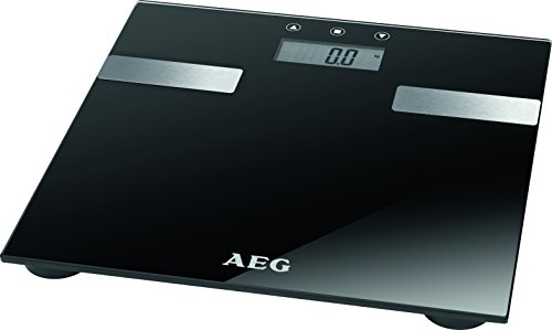 AEG non floorcare PW 5644 FA - Báscula de análisis corporal de 7 funciones, de cristal y acero inoxidable, color...