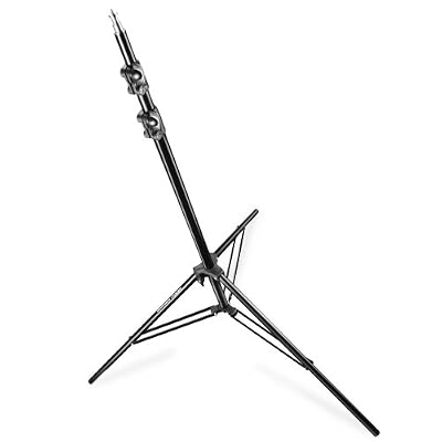 Walimex Pro Trépied de lampe FT-8051 (hauteur max. 260 cm, amortisseurs, capacité de charge 4 kg), incl. sac de transport