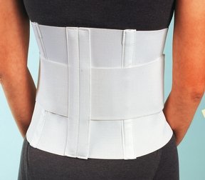 Djo mundial 79 - 89005 double-pull Sacro-lumbar apoyo, 10 ", tamaño mediano