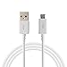 ElectroBee™ Charging Cable and Capable for Data Transmission for Samsung, Nokia, LG, HTC, Lenovo, Gionee and other smart phone.(white) 1 Year Warranty. RS.177.00