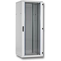 BIGtec 19" 42HE Netzwerkschrank Serverschrank H x B x T 1980 x 800 x 1000 mm RAL7035 lichtgrau komplett vormontiert…