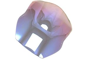 NEWLAND2019 Double Bubble Motorbike Street Bike Windshield For Kawasaki Ninja ZX12R ZX 12R 2000-2001 (Iridium)