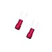 Generic 100x Fully Insulated Red 4.3MM Fork Connector Crimp Electrical Terminal RS.200.00