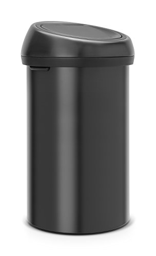 Brabantia 402562 Touch Bin Abfalleimer 60 l, matt schwarz - 3
