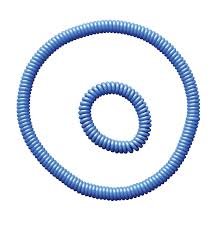 Chewable Necklace and Bracelet Set Blue
