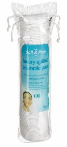 Soft & Pure Cosmetic Pads 100's X 12, (Price inclusive of 20% VAT)