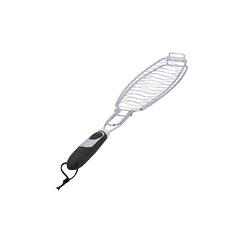 spécifications Invero® Grille de barbecue avec poignée résistante à la chaleur Idéale pour la cuisson de tous types de poissons 58 x 10 cm