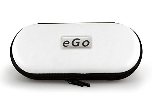 Aufbewahrungs-Etui Ego für E-Zigaretten und E-Shishas ideal als Tasche Hülle Bag Case zum Schutz oder für Liquids und Zubehör Weiss - 2