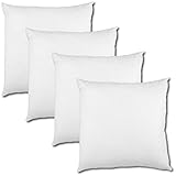 Bestlivings 4er Set Polyester Vlies Füllkissen 40x40cm weiß, bei 30° waschbar, viele Größen