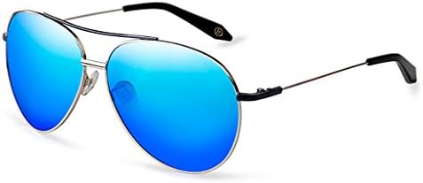 Sunglasses Polarized Sunglasses Male Metal Sunglasses Women Dazzle Color Film Polarized Sunglasses Driving Mirror Eyewear ( Color : A )