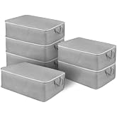 Jouis Hur&ccedil; Seti 6 Adet B&Uuml;Y&Uuml;K BOY Baza Altı &Ccedil;ekyat D&uuml;zenleyeci &Ccedil;eyiz Boh&ccedil;ası 64 x 45 x 22 Organizer B&Uuml;Y&Uuml;K
