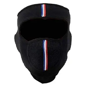 Kandid BALACLAVA-TRICOLOR Bike Riding Full Face Mask (Black)