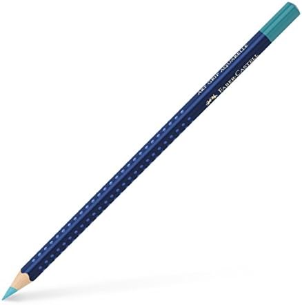 Faber-Castell Aquarelle Art Grip Studio Pencil, Light Cobalt Turquoise 154