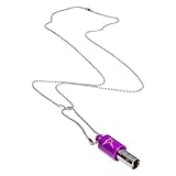 Lovetuner Breathing & Meditation Tuning Necklace 528 Hz Whistle | 528 Hz Solfeggio Frequency | Breathwork Necklace Mindfulness Device For Anxiety & Stress Relief Through Sound Healing, Metal, No