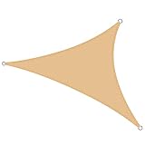 Obtendrá: 1 x Vela de Sombra (HDPE material, Triangular), 1 x Bolsa de almacenamiento, 1 x Manual de instalación y 5 años de garantía.