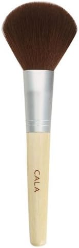 Cala Powder Brush w/ Bamboo Handle and Animal-Cruelty Free Bristles + A-viva Nail File