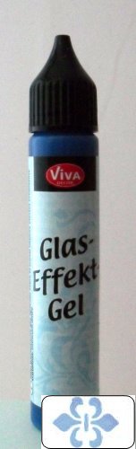 Viva Decor - Glas-Effekt-Gel Blau 25ml