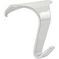 Taskar White Picture Rail Hooks - Contemporary/Heavy Duty (10 Pack)