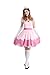 Produktbild thematys Super Mario Prinzessin Peach Kleid - Kostüm-Set für Damen - perfekt für Fasching, Karneval & Cosplay (Large) 165cm - 170cm