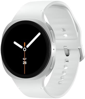Samsung Galaxy Watch8 (Silver, BT, 40mm) Smartwatch Galaxy AI, Allenatore Personale, Design Resistente agli Urti, Processore 3nm, Monitoraggio Attività Fisica e Sonno, One UI 8 [Versione Italiana]