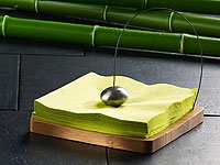 TokioKitchenWare Designer-Serviettenhalter aus Bambus - 4