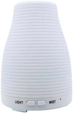 ChosenTech Aroma Diffuser, 120ml Aromatherapy Essential Oil Humidifier, Ultrasonic Cool Mist Air Humidifier with 7-Color LED Light Change, Auto Timer &amp; Auto Waterless Off for Gifts, Girl Friend, Wife, Easter, Mothers Day, Home, Bedroom, Yoga, Spa and Office