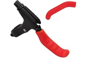 SCOOTISFACTION Mango de Silicona Protector de Freno Rojo Mejora Antideslizante para Xiaomi M365/1S/ESSENTIAL/PRO/PRO2 Scooter Eléctrico Puños